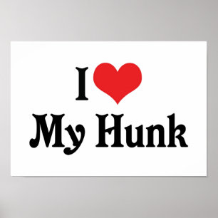 Póster Eu Amo Meu Hunk