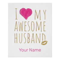 Eu amo meu incrível marido casando no aniversário