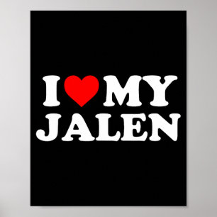 Poster Eu Amo Meu Jalen