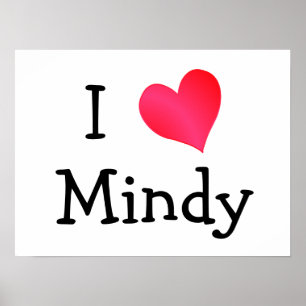 Poster Eu Amo Mindy