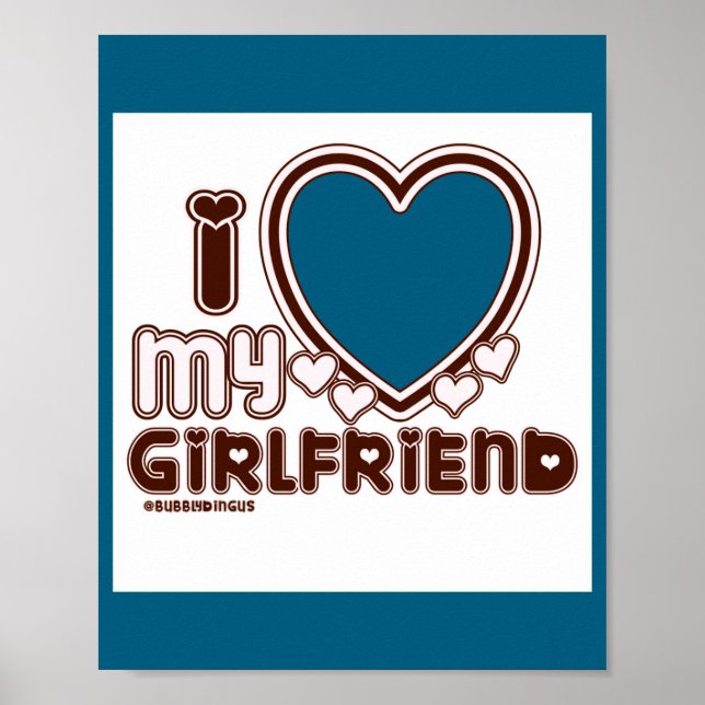 Poster Eu Amo Minha Namorada  (Frente)
