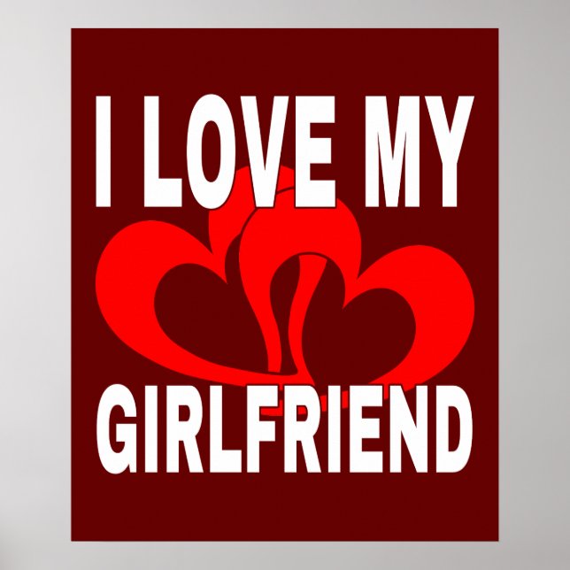 POSTER EU AMO MINHA NAMORADA (Frente)