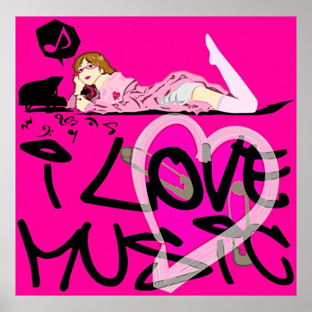 POSTER EU AMO MÚSICA (Frente)