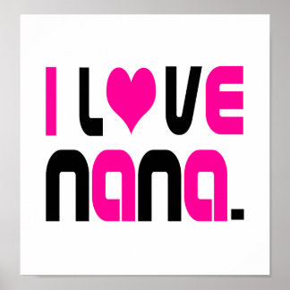 Póster Eu Amo Nana Rosa