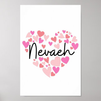 Poster Eu amo Nevaeh