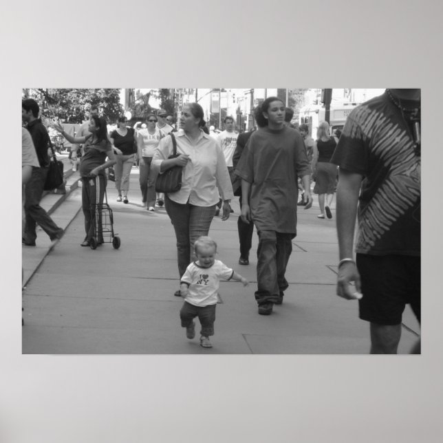 Póster Eu Amo Nova York (Frente)