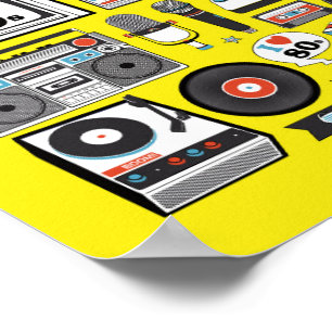 Poster Eu amo o anos 80