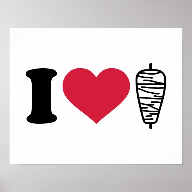 Póster Eu amo o Doner Kebap (Frente)