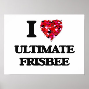 Póster Eu amo o Frisbee final