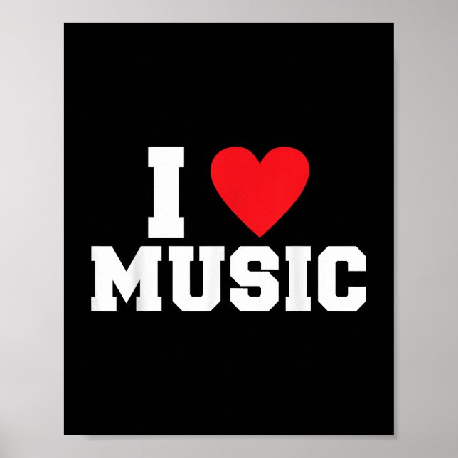 Poster Eu amo o Music Lover (Frente)