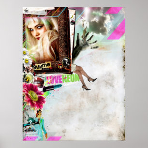 Póster eu amo o NÉON