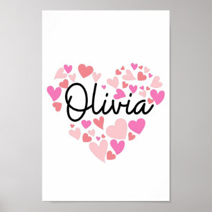 Poster Eu amo Olivia