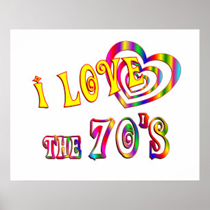 Póster Eu amo os anos 70