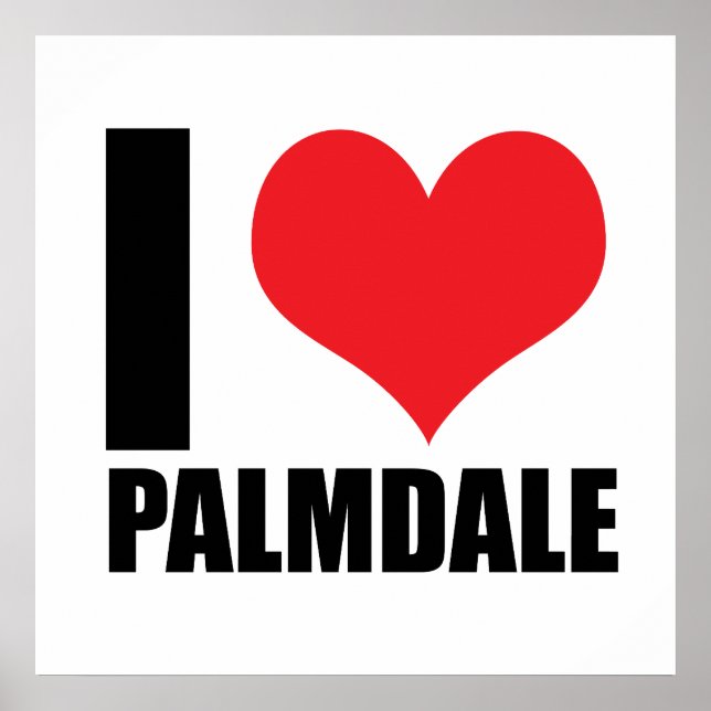 Poster Eu amo Palmdale (Frente)