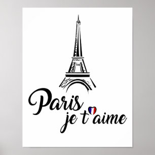 Poster Eu amo Paris Je t'aime