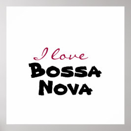 Poster Eu amo [personalizar]