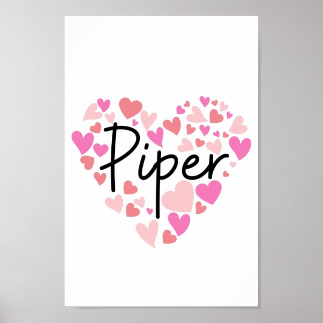 Poster Eu amo Piper (Frente)