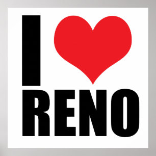 Poster Eu amo Reno