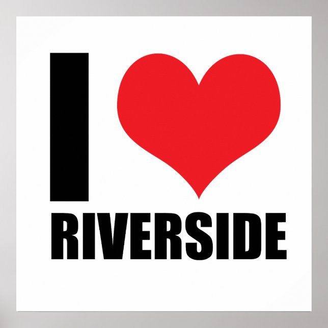 Poster Eu amo Riverside (Frente)