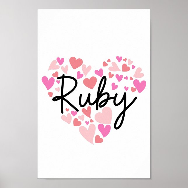 Poster Eu amo Ruby (Frente)