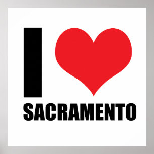 Poster Eu amo Sacramento