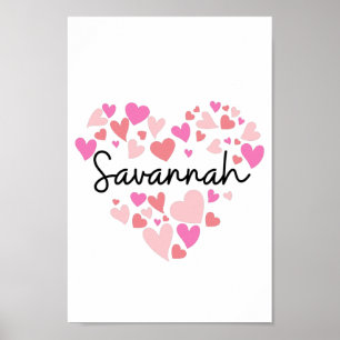 Poster Eu amo Savannah