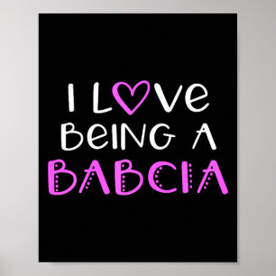 Poster Eu amo ser uma babcia fofa legal