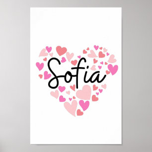 Poster Eu amo Sofia