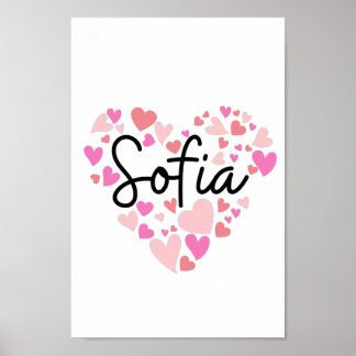 Poster Eu amo Sofia