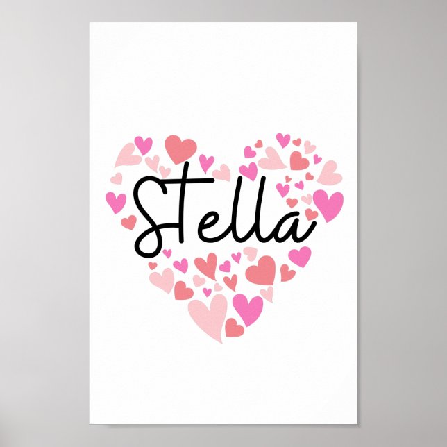 Poster Eu amo Stella (Frente)