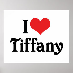 Poster Eu Amo Tiffany