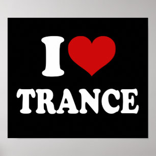 Poster Eu Amo Trance