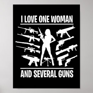 Poster Eu amo uma mulher e várias armas