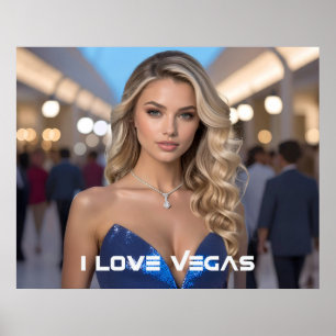POSTER EU AMO VEGAS