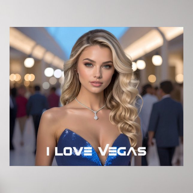 POSTER EU AMO VEGAS (Frente)