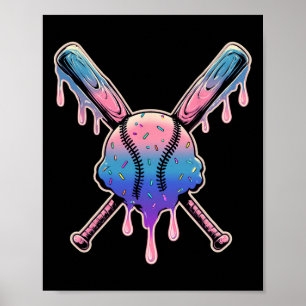 Poster Eu Amo Vender Sorvete Softll Drippy Para Jogador