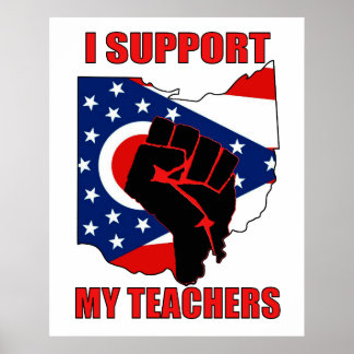 Poster Eu Apoio Os Meus Professores