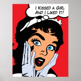 Poster Eu beijei uma Menina e gostei