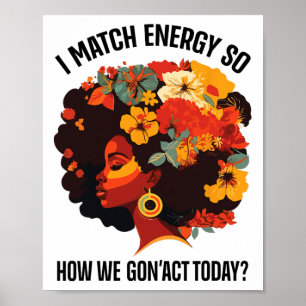 Poster Eu Combino Energia Então Como Nós Vamos Agir Hoje