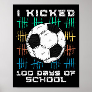 Poster Eu Completei 100 Dias De Escola 100º Dia Mais Inte