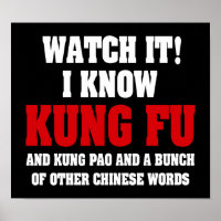 Eu conheço Kung Fu e Kung Pao - Artes Marciais Eng