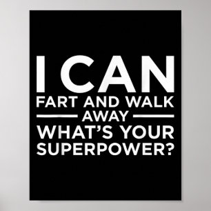 Poster Eu Consigo Começar E Sair Da Superpotência Engraça