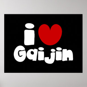 Poster Eu coração Gaijin
