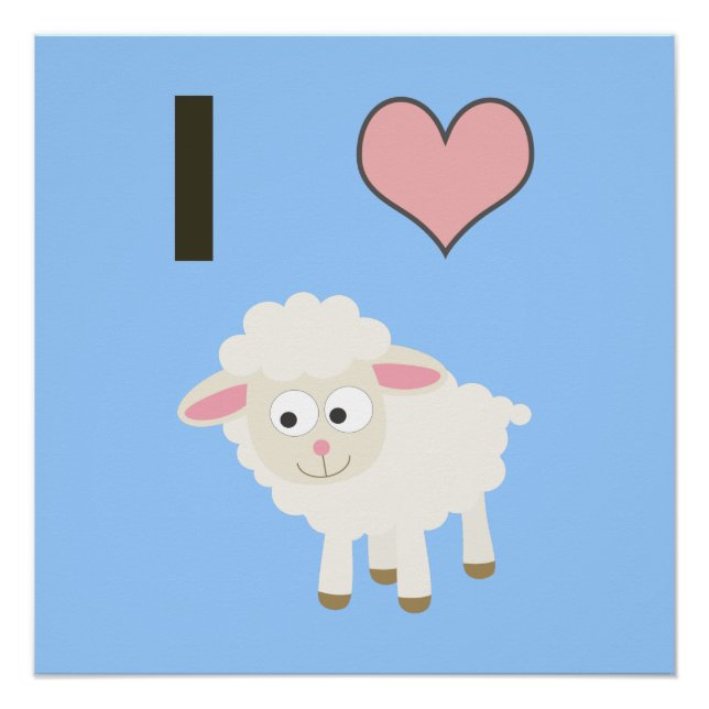Póster Eu coração ovelha (Frente)