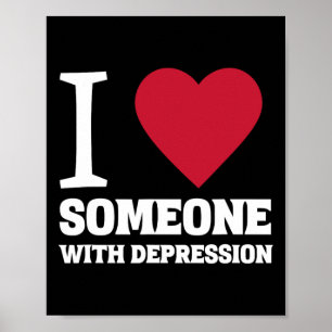 Poster Eu Corto Alguém Com Depressão Sensibilização Suici
