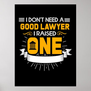 Poster Eu Criei Um Bom Advogado