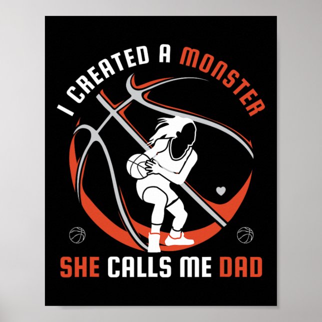 Poster Eu Criei Um Monstro Que Ela Me Chama De Pai Bysket (Frente)
