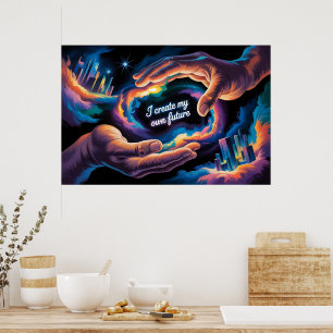 Poster Eu Crio O Meu Próprio Futuro