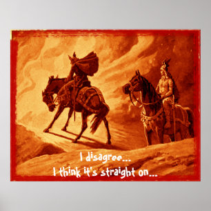 Póster Eu discordo…