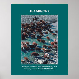 Poster Eu disse-te-devíamos-ter-pegado no ferry